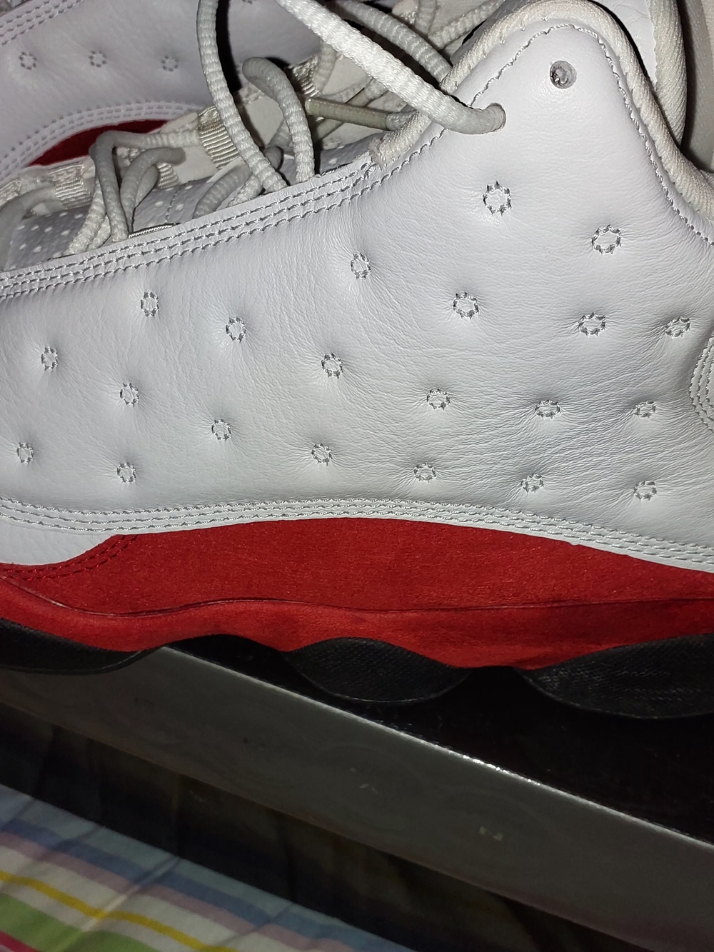 Nike Air Jordan 13 Retro White/Black Varsity Red CHICAGO 2010 - Picture 9 of 16